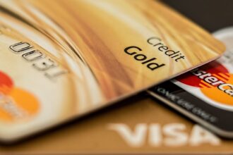 Balance transfer credit card – stack of credit cards